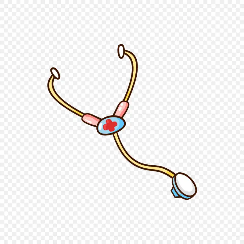 卡通听诊器
