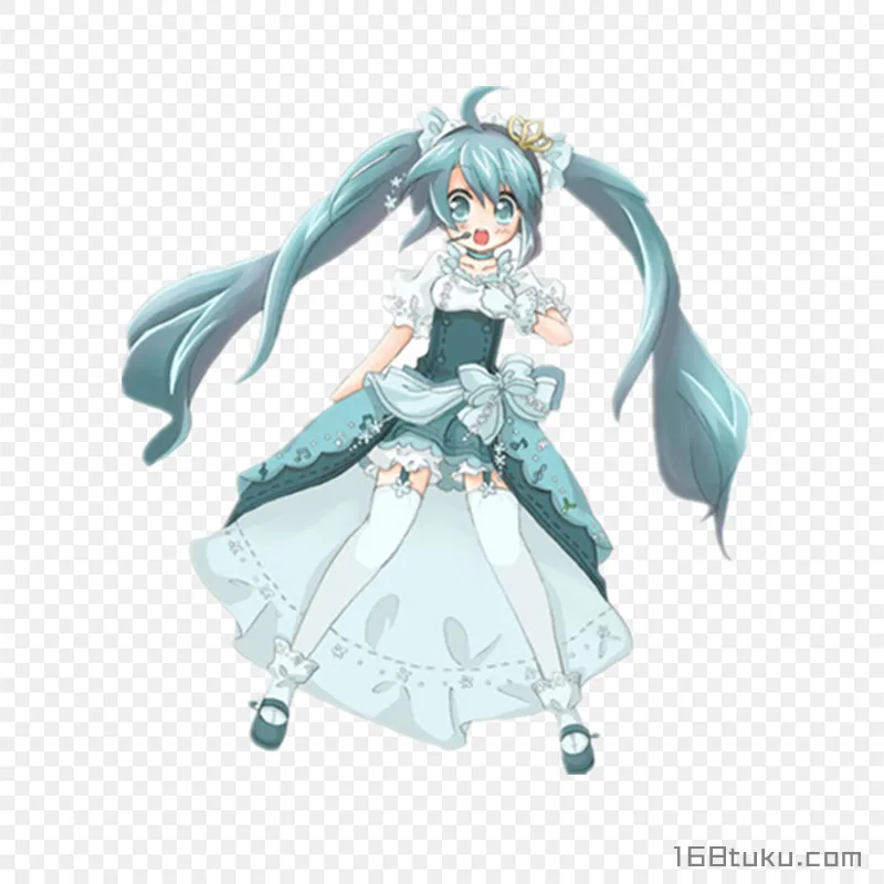 初音未来二次元动漫女生