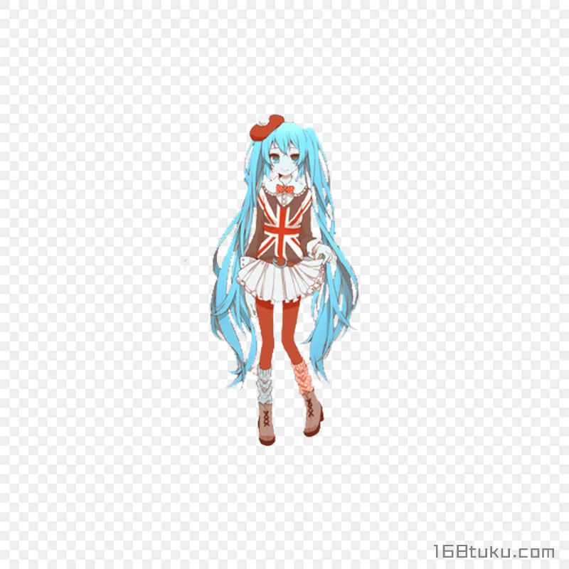 初音未来二次元动漫女生