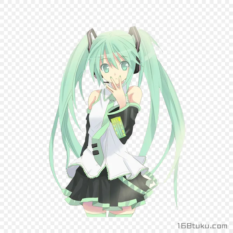 初音未来二次元动漫女生