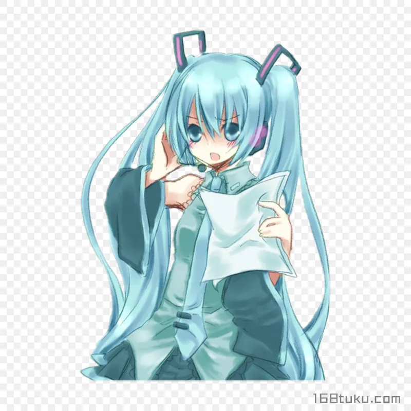 初音未来二次元动漫可爱女生