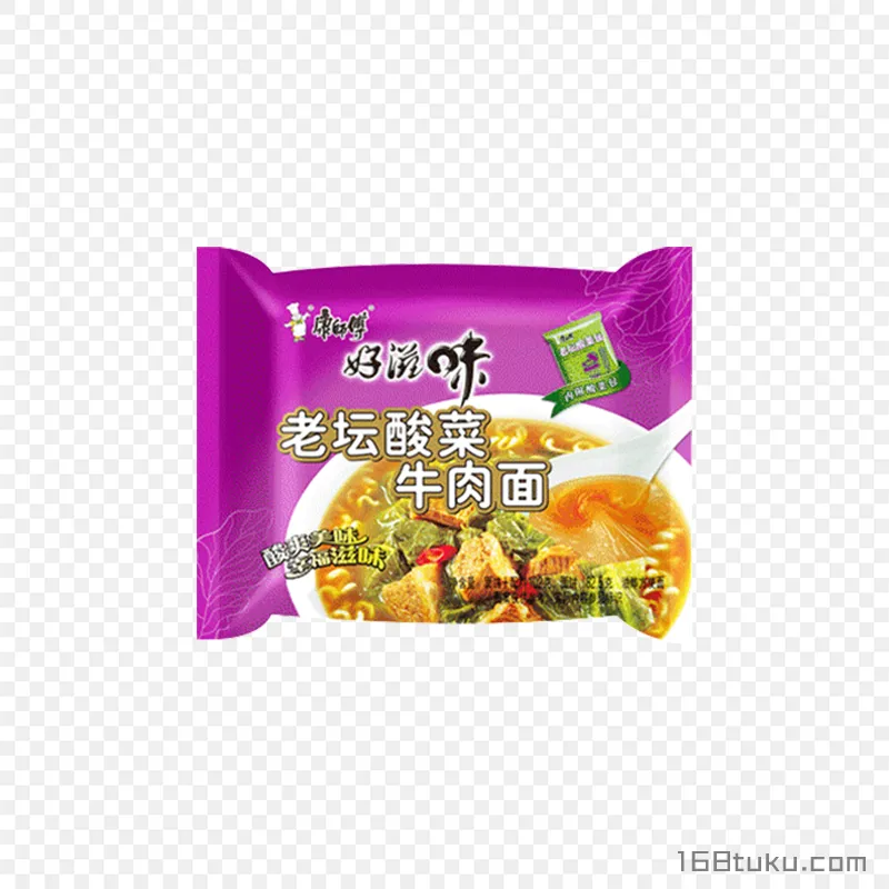 康师傅老坛酸菜牛肉面方便面泡面